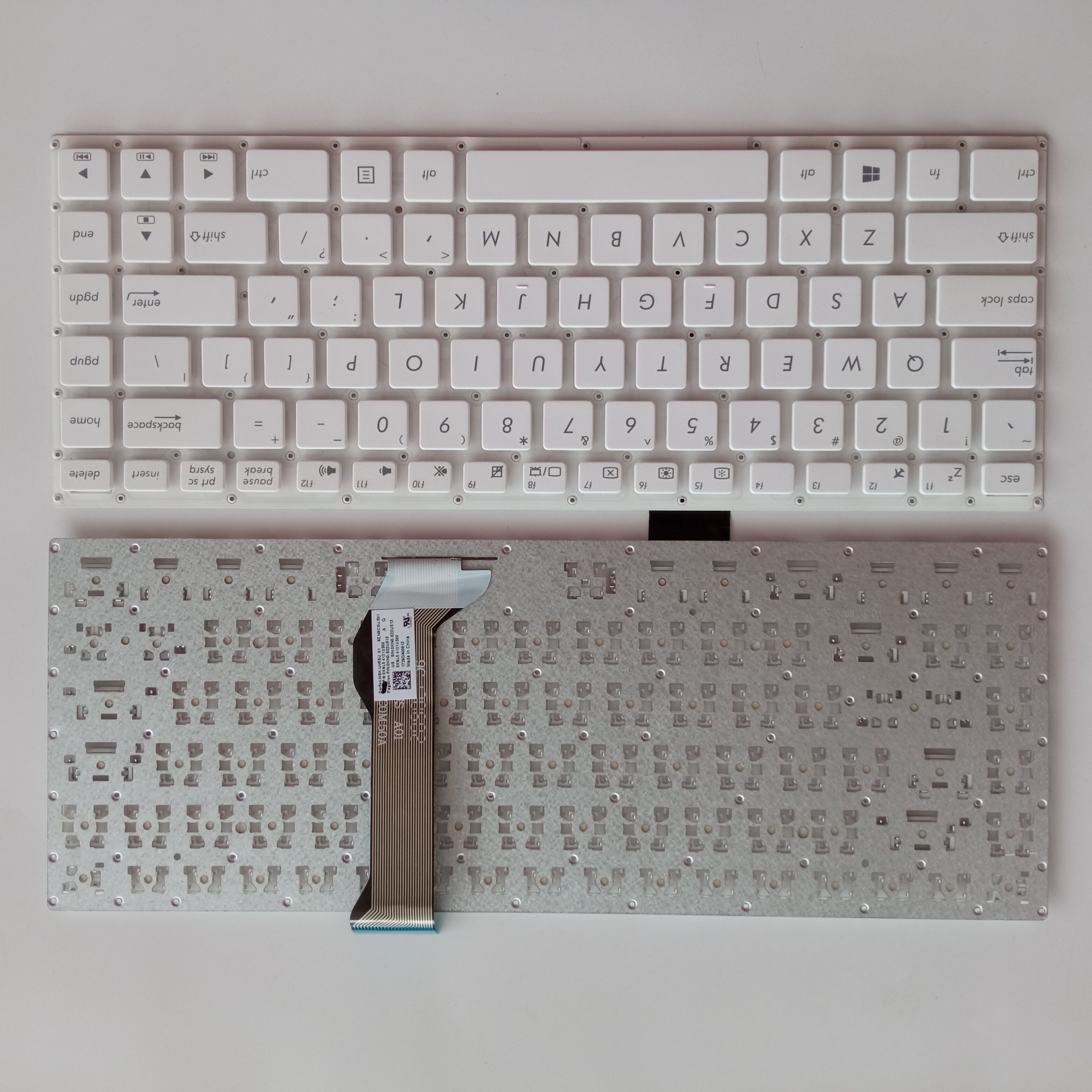 Picture of New Replacement Laptop Keyboard For ASUS E402 WHITE US Layout